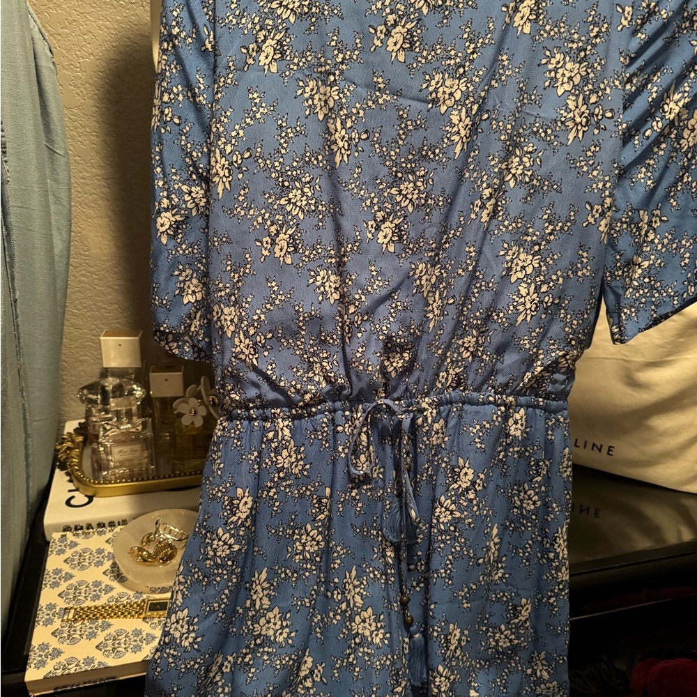 Chelsea & Violet Blue Floral Dress